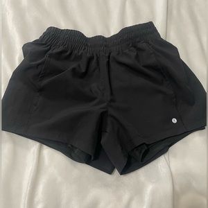 Layers athletic black shorts